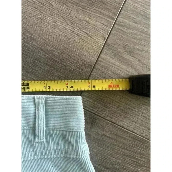 Talbots Pant Signature Bootcut Five Pocket Corduroy Blue Cotton Stretch Size 4p - Picture 9 of 11